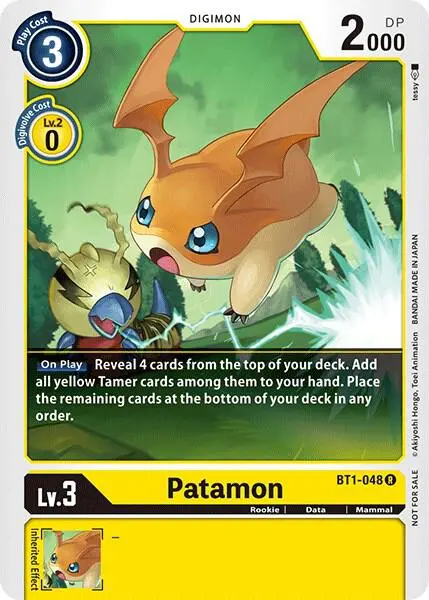 Patamon (Official Tournament Pack Vol.3) card art