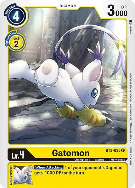 Gatomon - BT3-035 (Official Tournament Pack Vol.3) card art