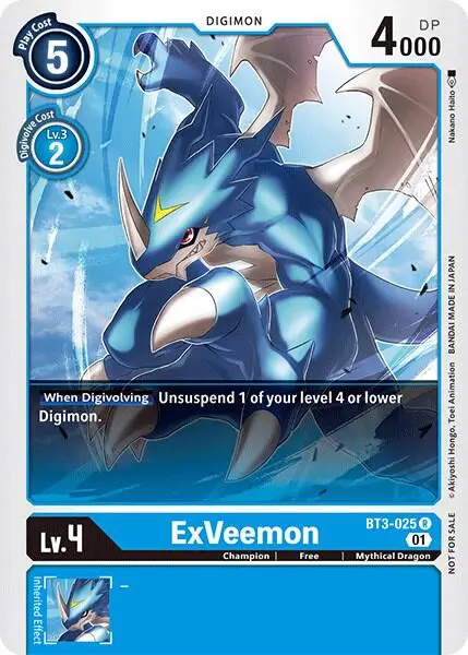 ExVeemon (Winner Pack Double Diamond) card art