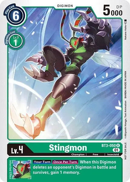 Stingmon (Winner Pack Double Diamond) card art