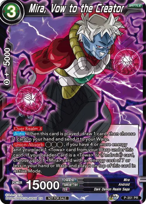 Mira, Vow to the Creator card art