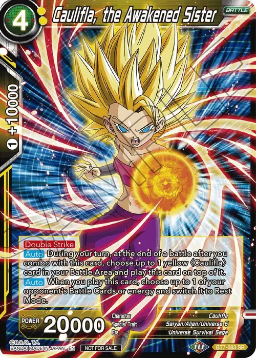 Caulifla, the Awakened Sister card art