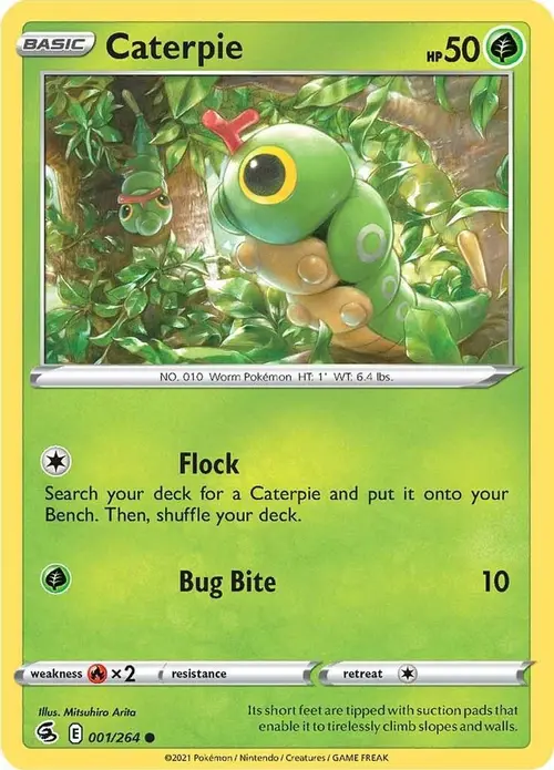 Caterpie card art