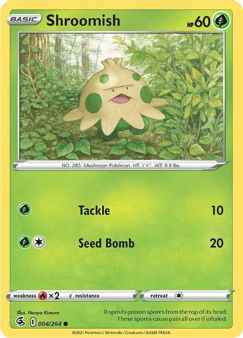 Shroomish card art