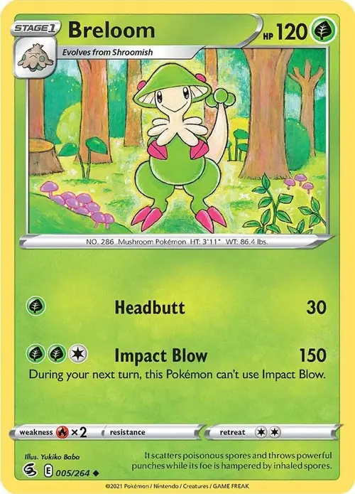 Breloom card art