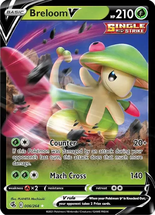 Breloom V card art