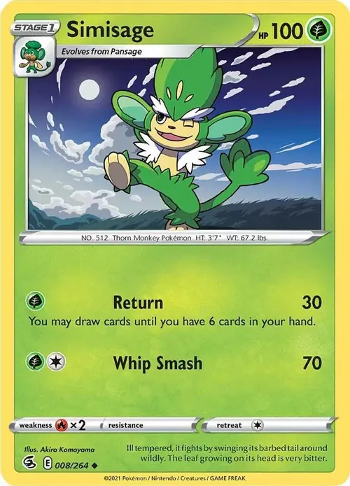 Simisage card art