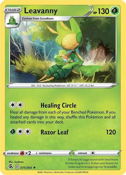 Leavanny card art
