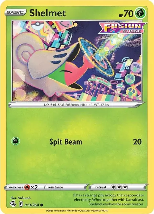 Shelmet card art