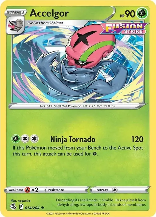 Accelgor card art