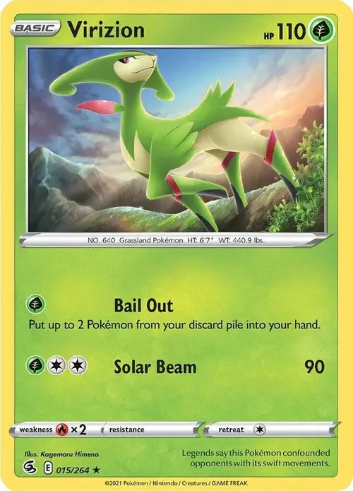 Virizion card art