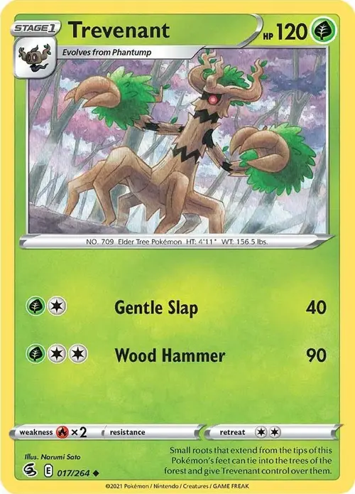 Trevenant card art