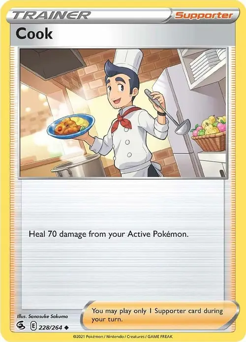 Cook card art