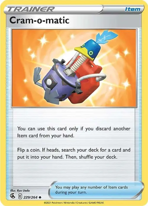 Cram-o-matic card art