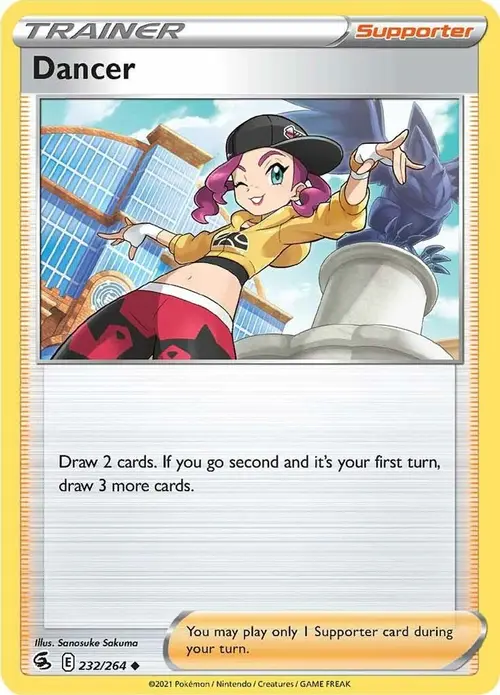 Dancer card art