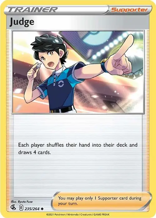Judge card art