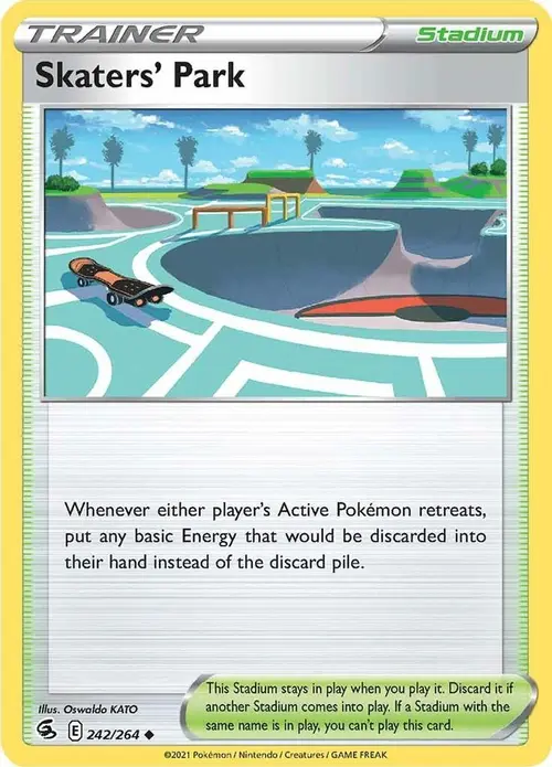 Skaters' Park card art