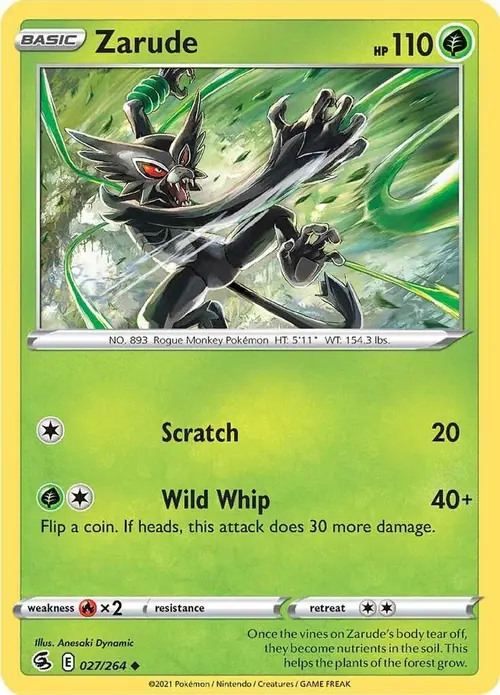 Zarude card art