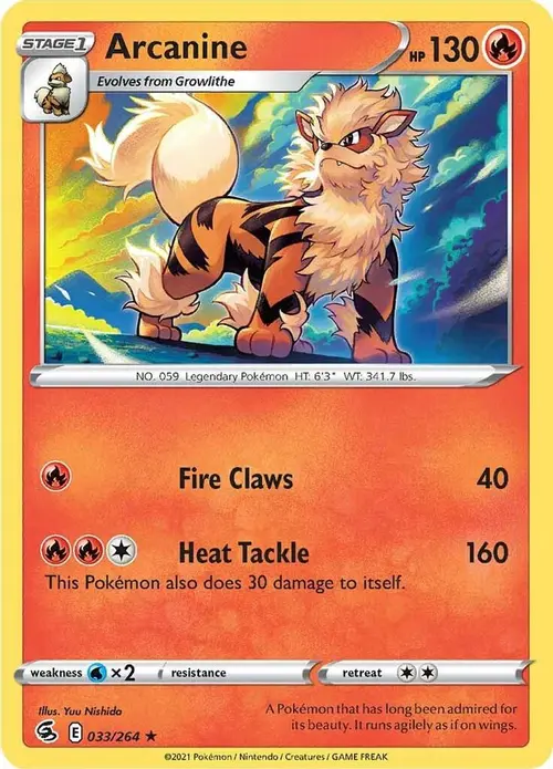 Arcanine card art