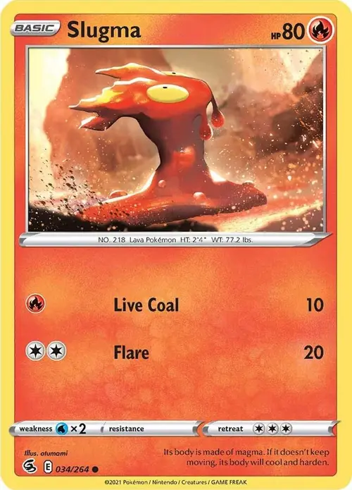 Slugma card art