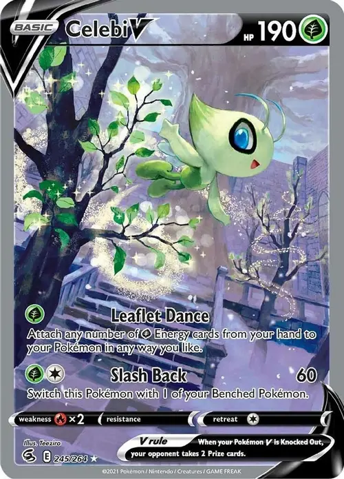 Celebi V (Alternate Full Art) card art