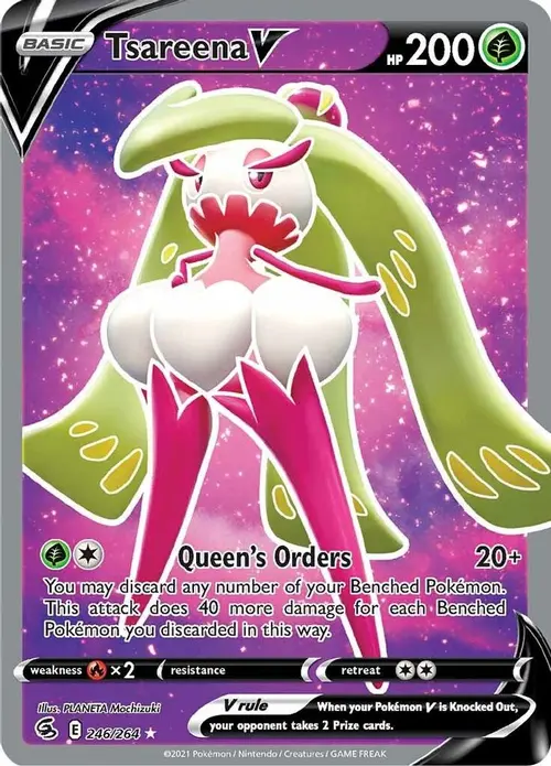 Tsareena V (Full Art) card art