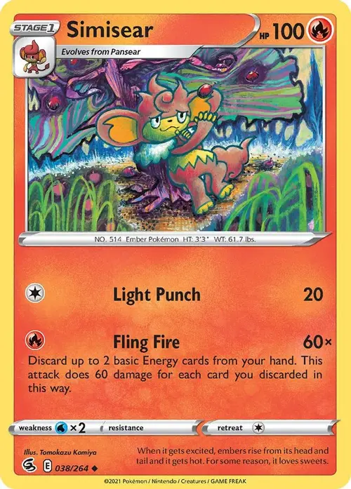 Simisear card art