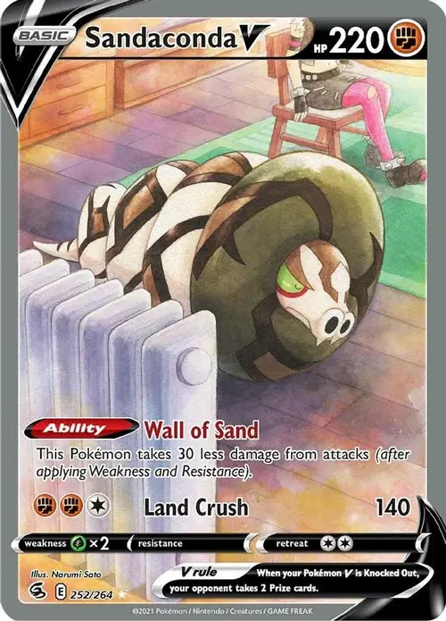 Sandaconda V (Alternate Full Art) card art