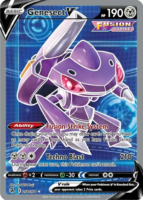 Genesect V (Full Art) card art