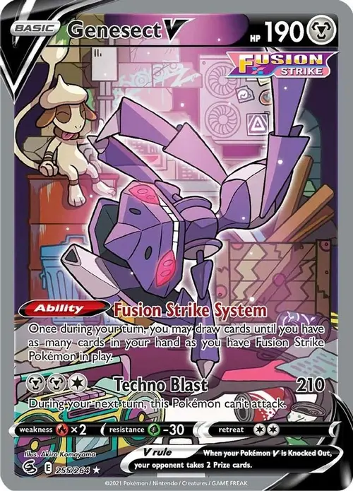 Genesect V (Alternate Full Art) card art
