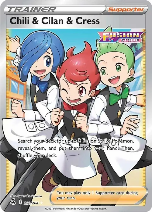 Chili & Cilan & Cress (Full Art) card art