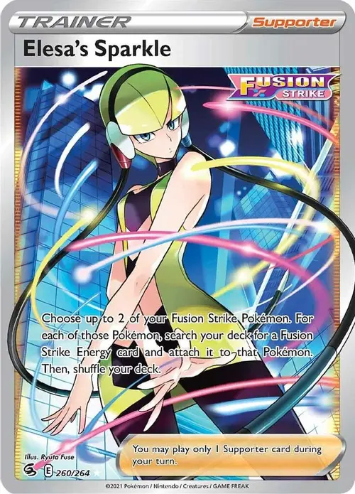 Elesa's Sparkle (Full Art) card art