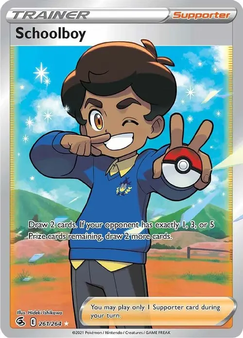Schoolboy (Full Art) card art