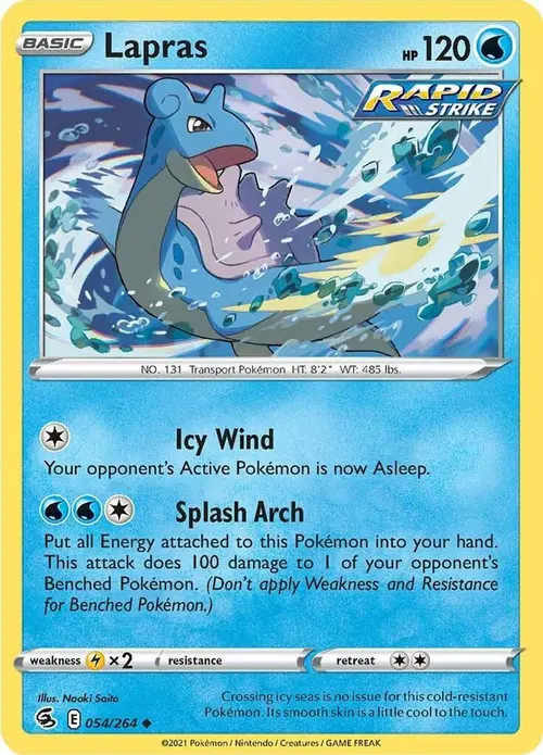 Lapras card art