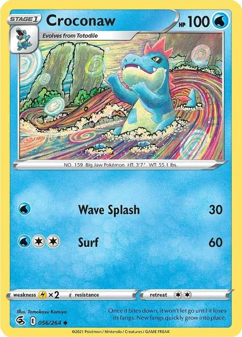 Croconaw card art