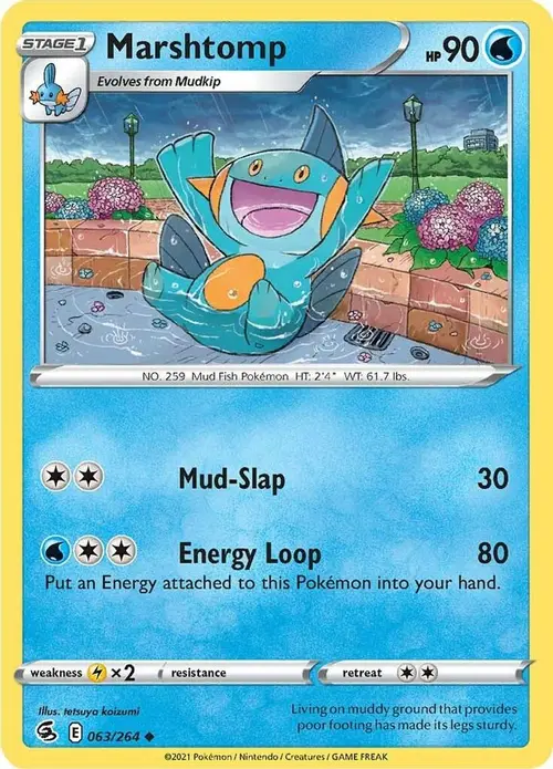 Marshtomp card art