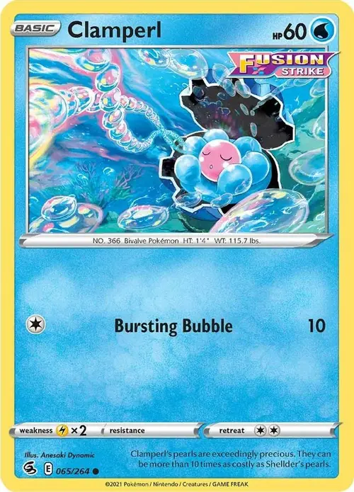 Clamperl card art