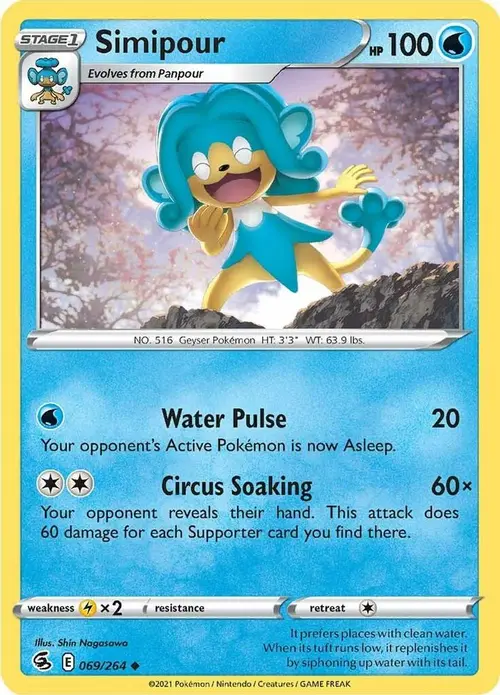 Simipour card art