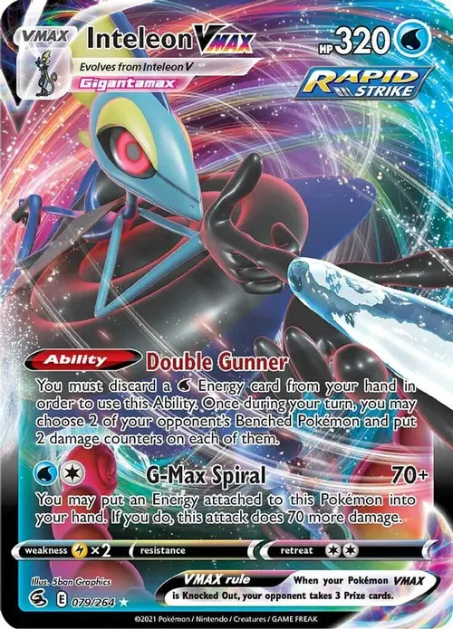 Inteleon VMAX card art