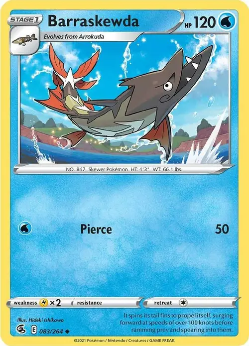 Barraskewda card art