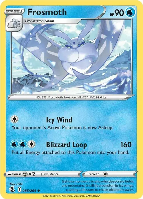 Frosmoth card art