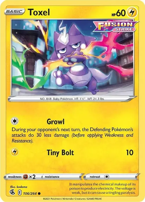 Toxel (106) card art