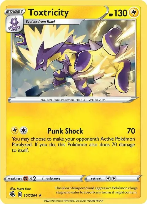 Toxtricity (107) card art