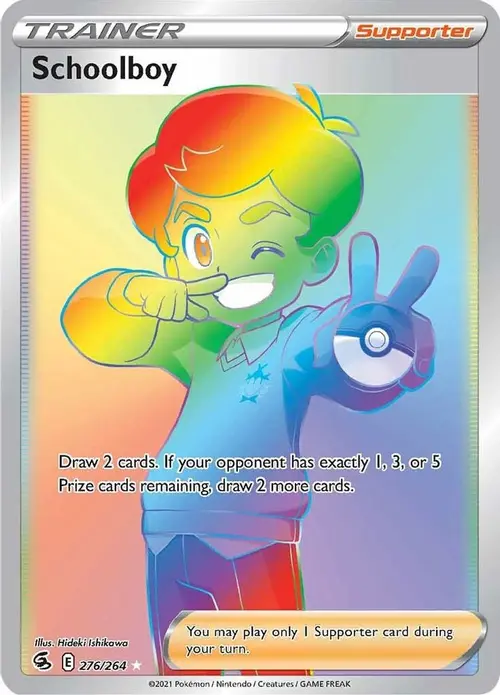 Schoolboy (Secret) card art