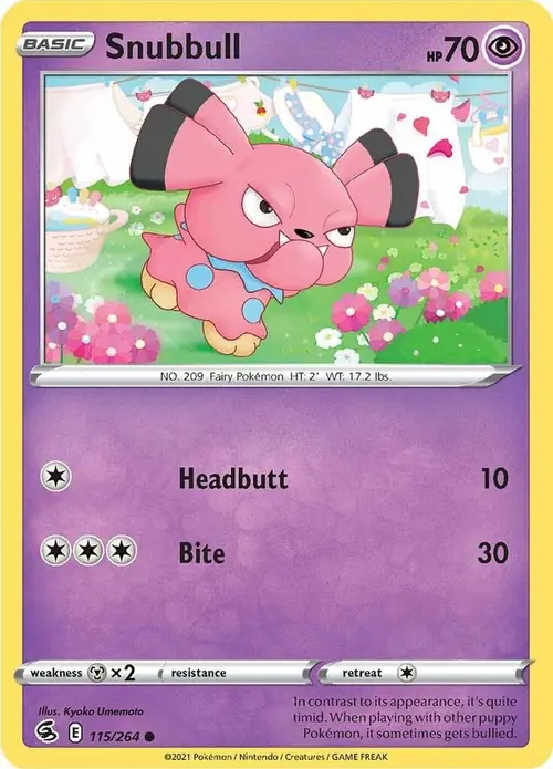 Snubbull card art