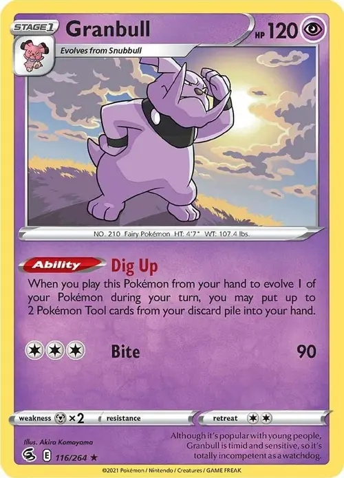 Granbull card art