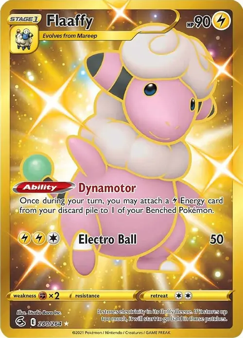Flaaffy (Secret) card art