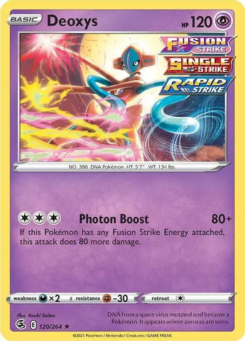 Deoxys card art