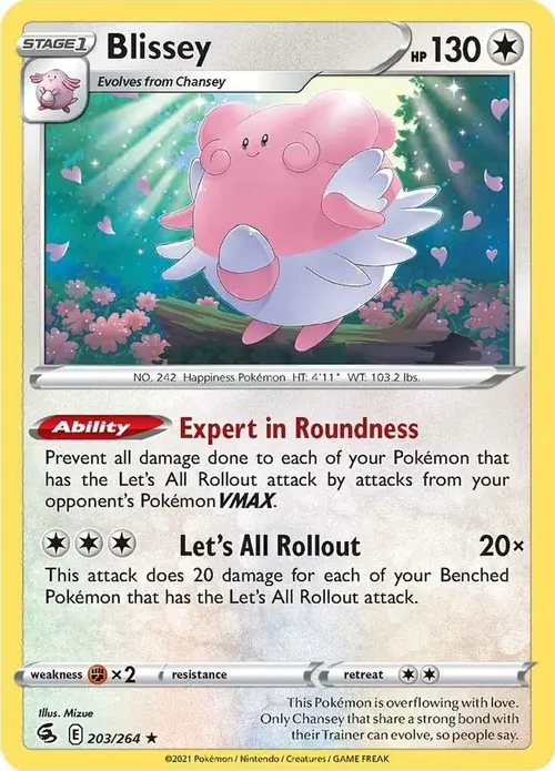 Blissey card art