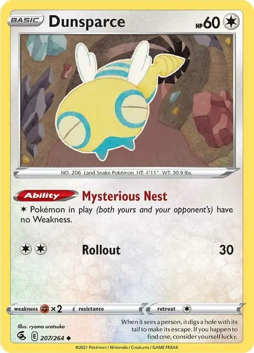 Dunsparce card art